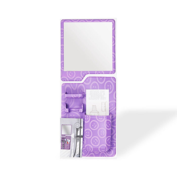 Shower Mirror Purple - Bullseye's Playground