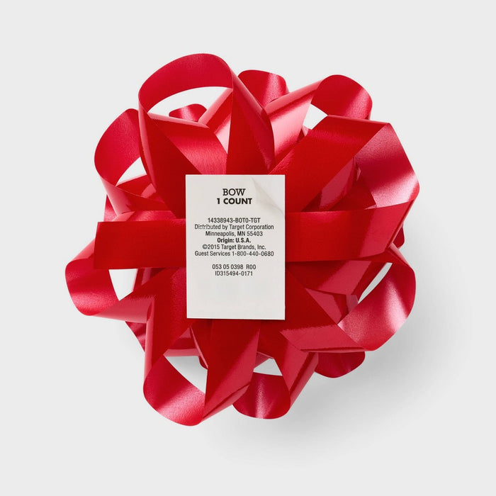 Red Gift Bow - Spritz