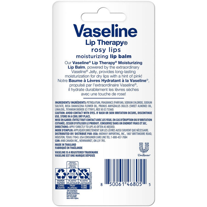 Vaseline Lip Therapy - Rosy Tinted - Twin Pack