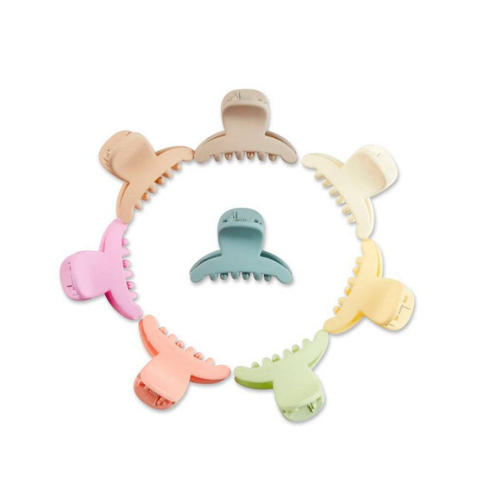 scunci Kids Mini Claw Clips - Matte Pastels - 8pcs