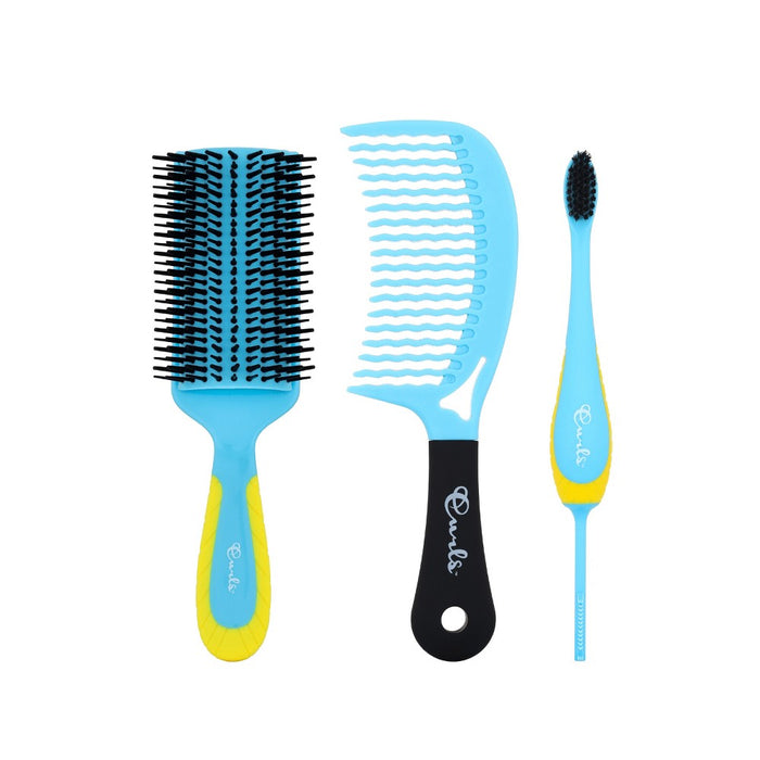 Curls Ultimate Detangler Hair Brush - Blue