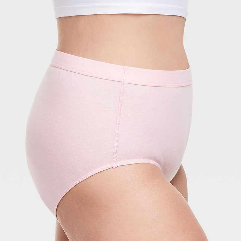 Hanes Women's 6+1 Bonus Pack Pure Comfort Organic Cotton Briefs - Colors May Vary 8