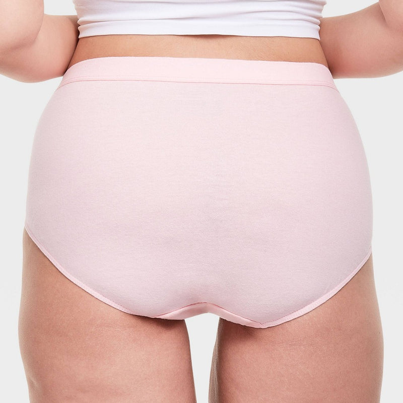 Hanes Women's 6+1 Bonus Pack Pure Comfort Organic Cotton Briefs - Colors May Vary 8