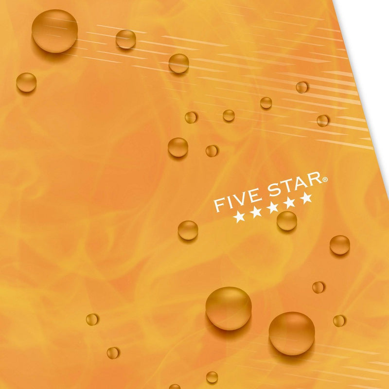 Five Star Active 1 Subject 80ct Wide Ruled Notebook Orange