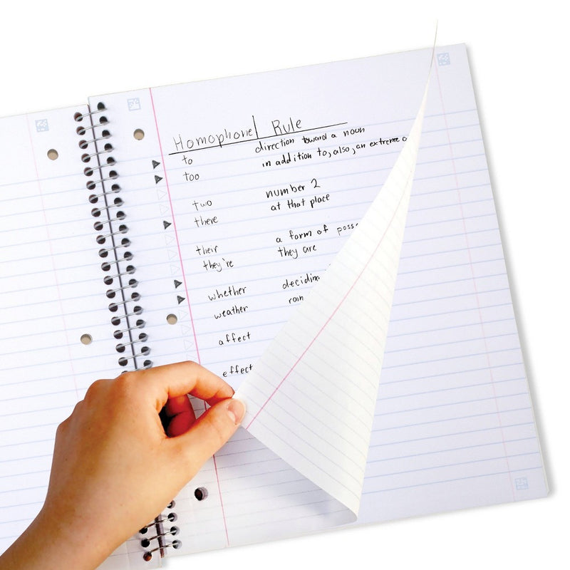 Five Star Active 1 Subject 80ct Wide Ruled Notebook Orange