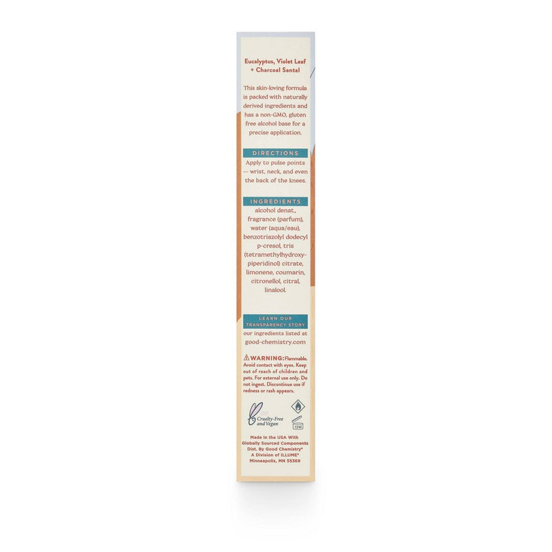 Good Chemistry Travel Spray Eau De Parfum Perfume - Unknown Legend - 0.34 fl oz