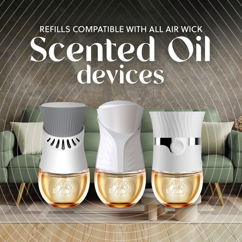 Air Wick Vibrant Scented Oil Air Freshener Refills - Winter Woods & Frosted Ivy - 3.38 fl oz/5pk