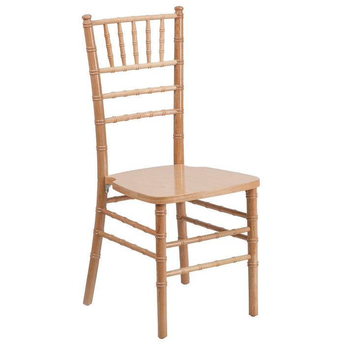 Flash Furniture HERCULES Series Natural Wood Chiavari Chair (LOCAL PICKUP ONLY)