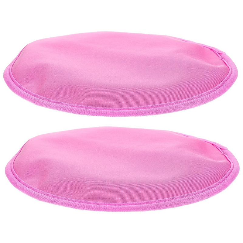 WOFASHPURET 2Pcs Purple Reusable Sleep Help Cotton Castor Oil Breast Cushion Essential Oil Breast Nursing Bread Pad
