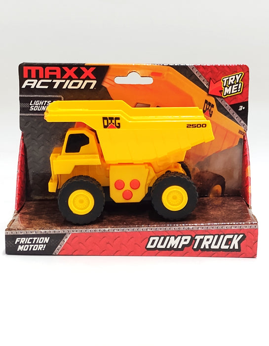 Maxx Action "Dig" Dump Truck Construction Vehicle Kid's Toy