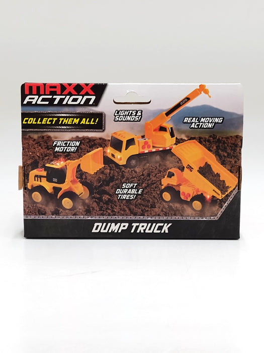 Maxx Action "Dig" Dump Truck Construction Vehicle Kid's Toy