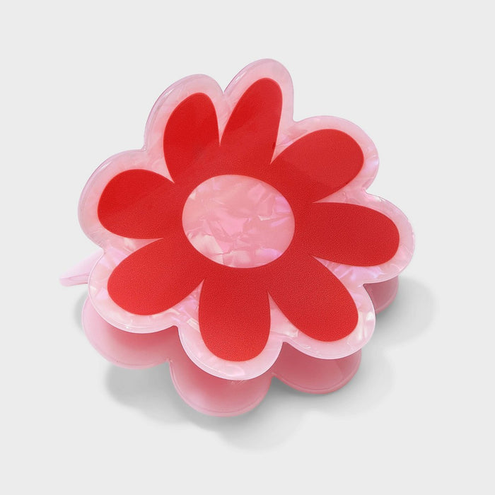 Girls' Flower Claw Clip - art class Pink