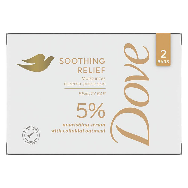 Dove Beauty Excema Bar Soap - 2ct