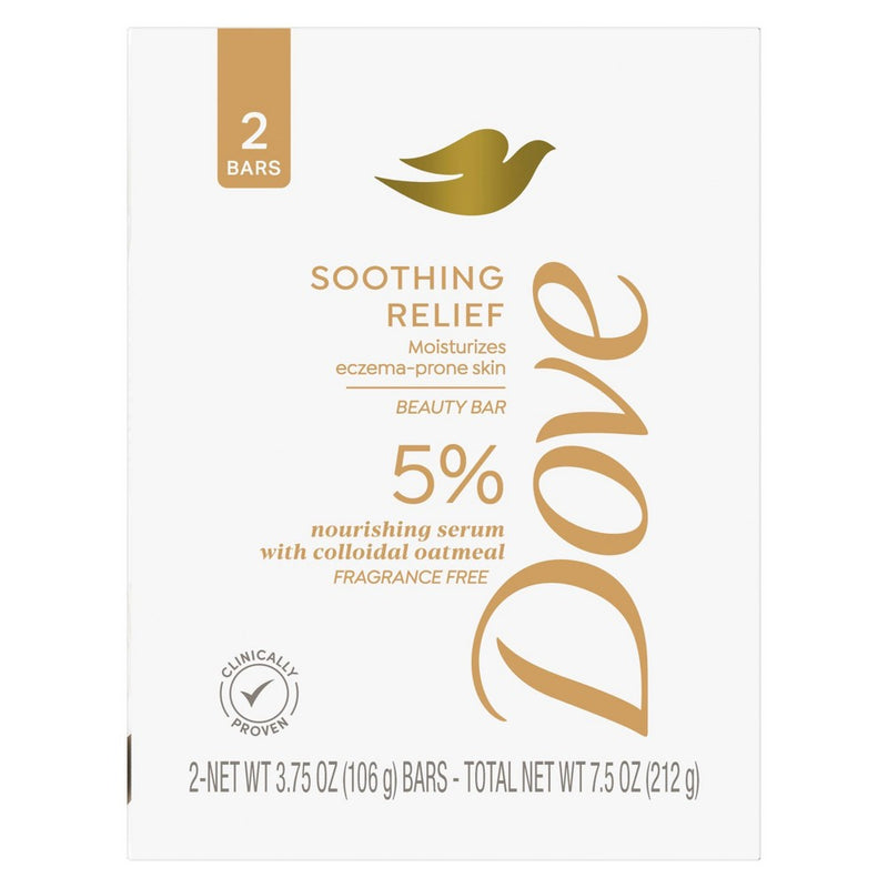 Dove Beauty Excema Bar Soap - 2ct