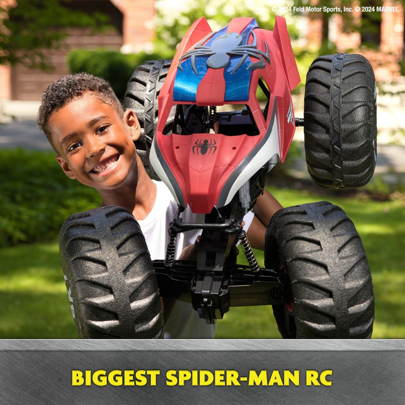 Monster Jam RC Mega Spider-Man: Remote Control Monster Truck, 4 Years & Up (LOCAL PICKUP ONLY)