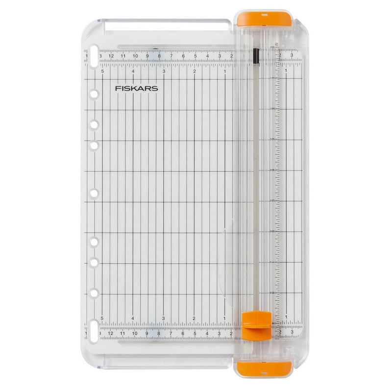 Fiskars SureCut School Supplies Paper Trimmer for Crafting 9" Cut Length Cardmaking Craft Paper Cutter