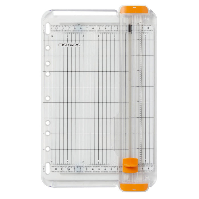 Fiskars SureCut School Supplies Paper Trimmer for Crafting 9" Cut Length Cardmaking Craft Paper Cutter