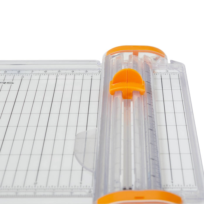 Fiskars SureCut School Supplies Paper Trimmer for Crafting 9" Cut Length Cardmaking Craft Paper Cutter