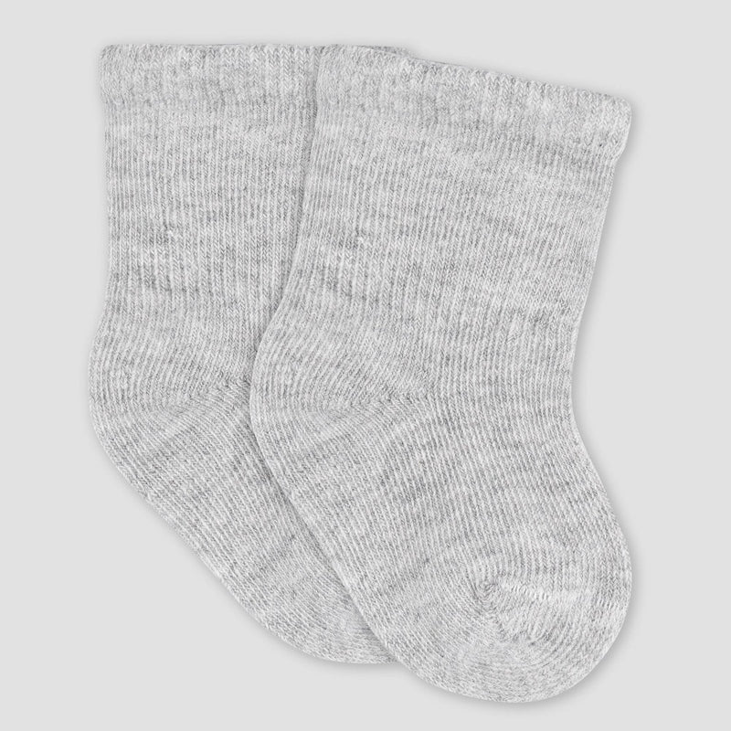 Gerber Baby 6pk Wiggle Proof Socks - Cream 0-6M
