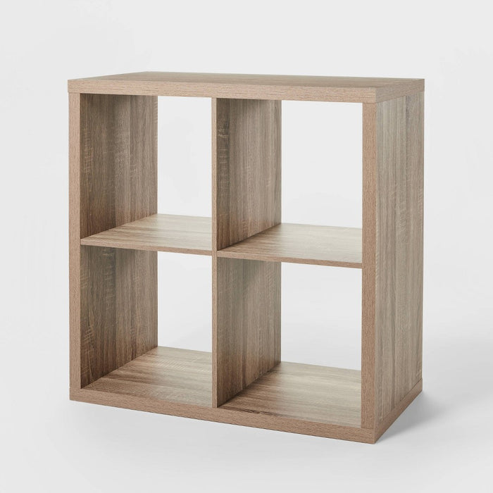 4 Cube Organizer Weathered Gray - Brightroom (LOCAL PICKUP ONLY)