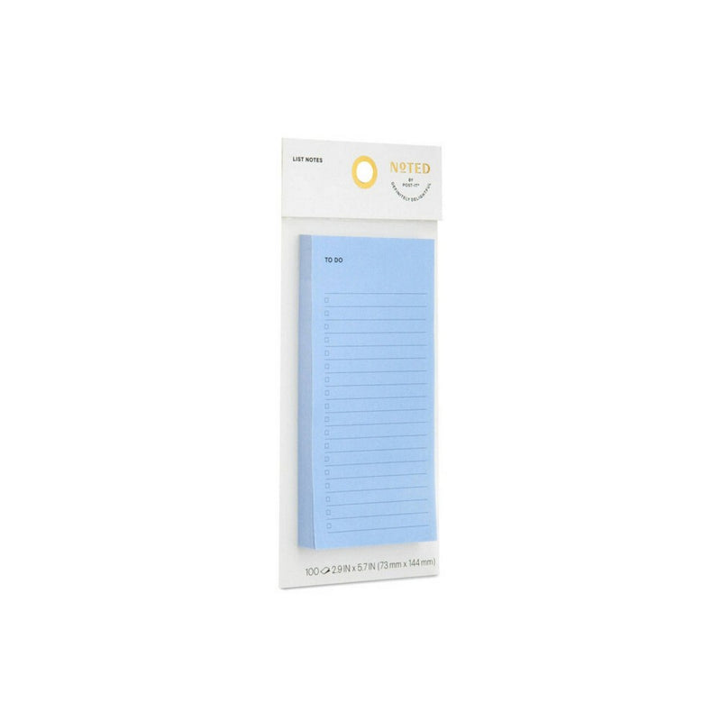 Noted by Post-it, Blue Lined Sticky Notepad