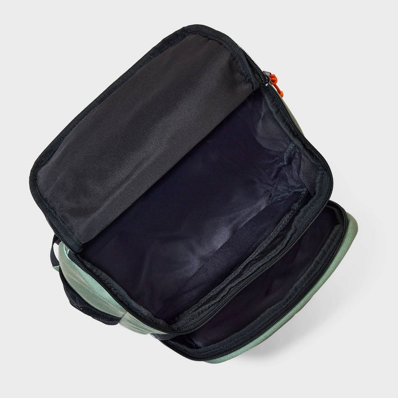 Kids' Backpack with Bungee Cord and Flap Closure - art class Green
