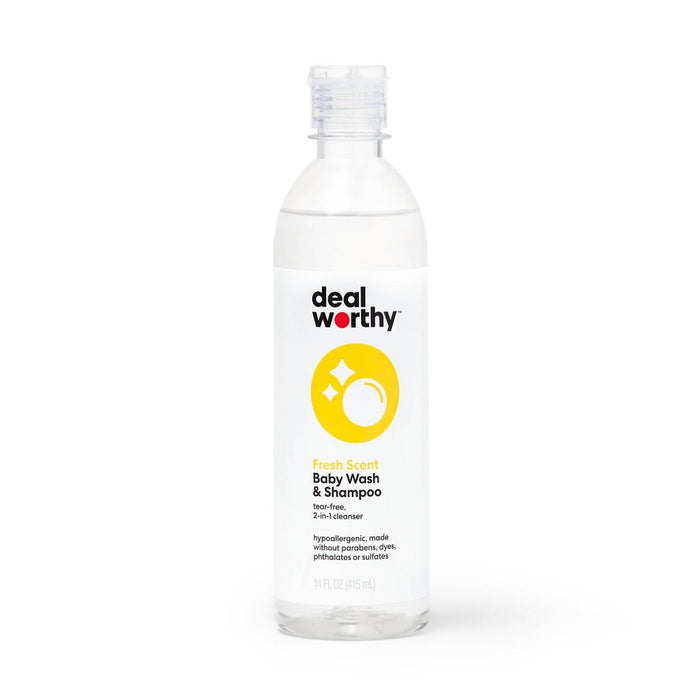Fresh Scent Baby Wash and Shampoo - 14 fl oz - Dealworthy