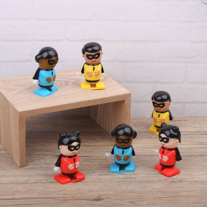 Superhero Pow 6ct Figurine Party Favors - Spritz