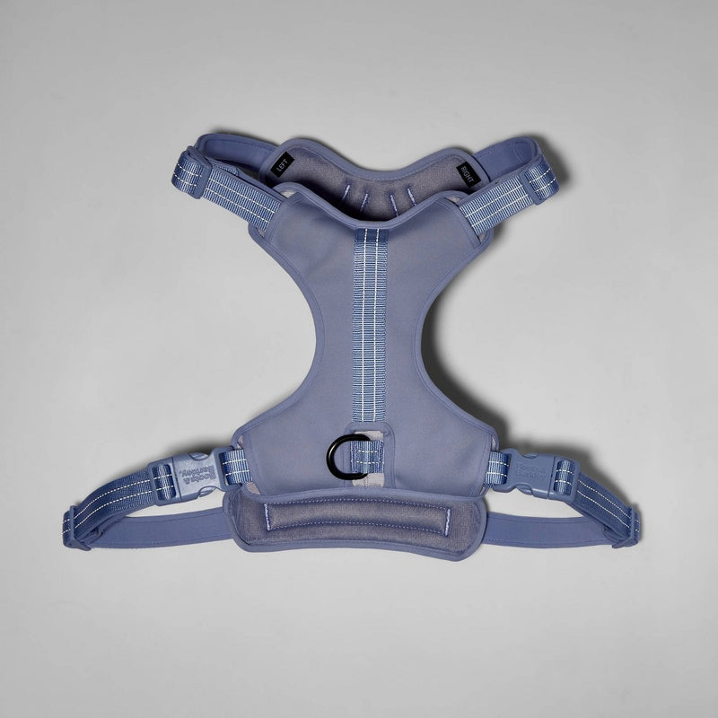 Reflective + Comfort Adjustable Dog Harness - Lilac - XL - Boots & Barkley