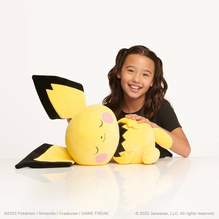 Pokemon Pichu Sleeping Kids' Plush Buddy