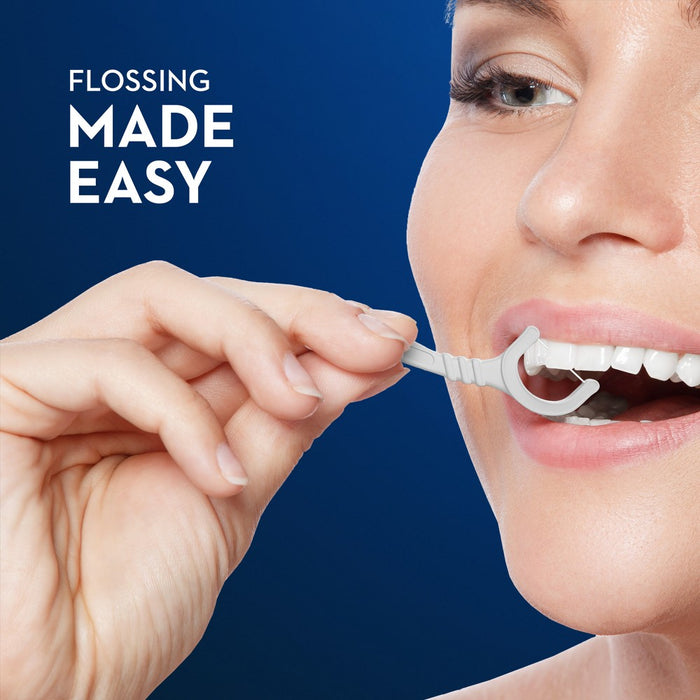 Oral-B Glide Ultra Deep Clean Floss Picks Cool Mint Flavor - 75ct
