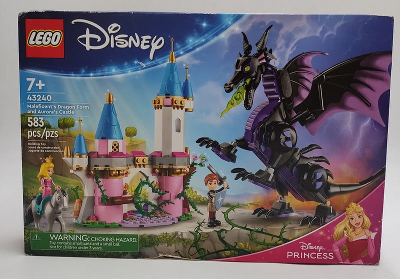 LEGO Disney Princess Maleficent's Dragon Form Castle/Horse Toy 43240 SEE DETAILS