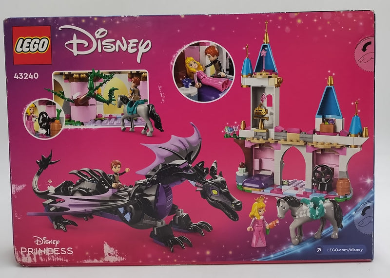 LEGO Disney Princess Maleficent's Dragon Form Castle/Horse Toy 43240 SEE DETAILS