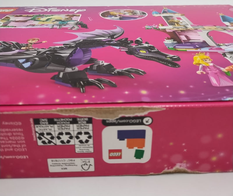 LEGO Disney Princess Maleficent's Dragon Form Castle/Horse Toy 43240 SEE DETAILS