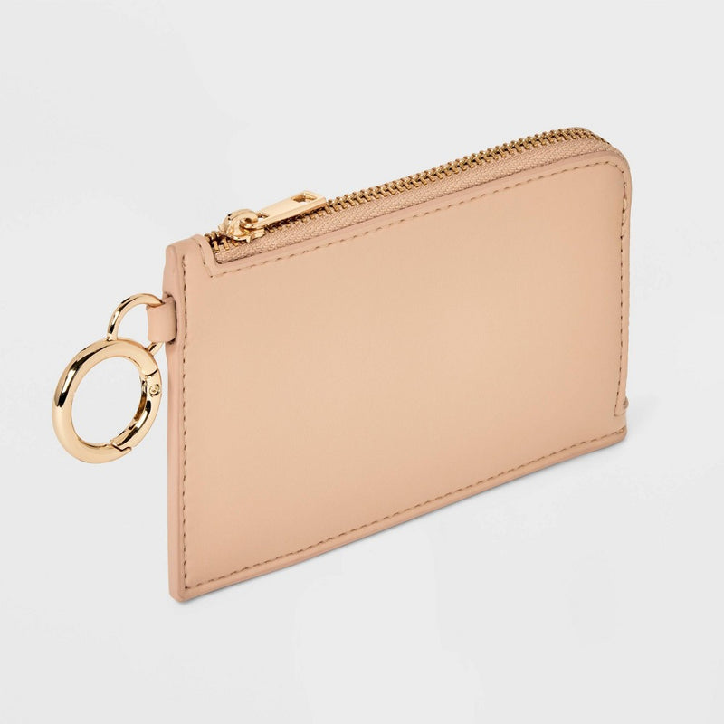 L-Zip Card Case - A New Day Tan