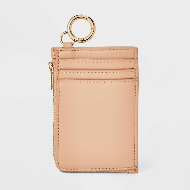 L-Zip Card Case - A New Day Tan