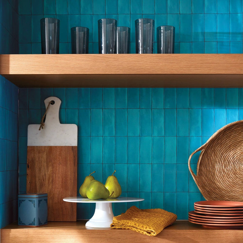 Artisan Tile Wallpaper Peacock Pearl - Threshold (LOCAL PICKUP ONLY)