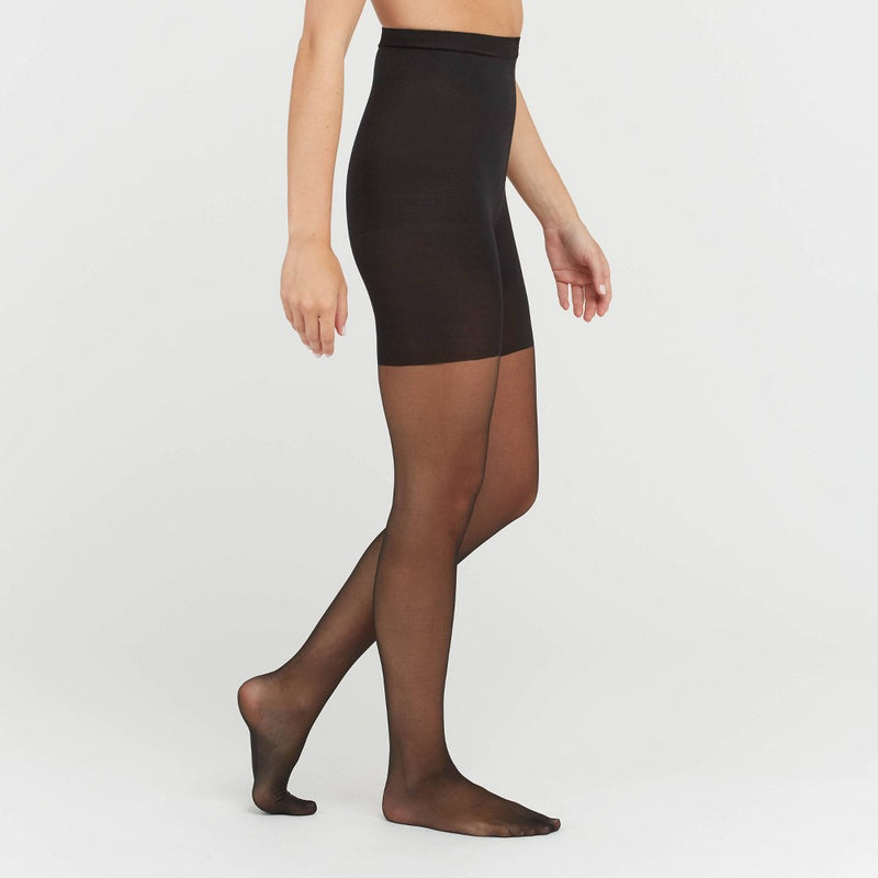 ASSETS by SPANX Women's Perfect Pantyhose - Black 3