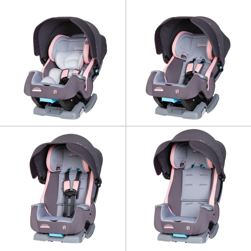 Baby Trend Cover Me 4-in-1 Convertible Car Seat - Quartz Pink (LOCAL PICKUP ONLY)