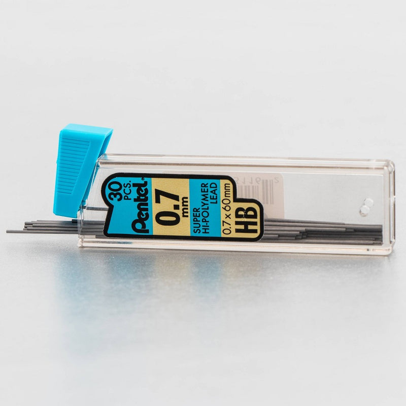 Pentel #2 Mechanical Pencil Lead Refill, 0.7mm, 4ct