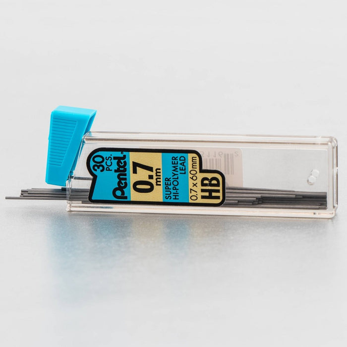 Pentel #2 Mechanical Pencil Lead Refill, 0.7mm, 4ct