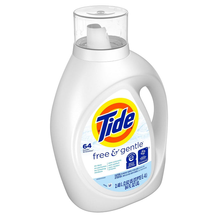 Tide Free & Gentle Liquid Laundry Detergent - 84 fl oz