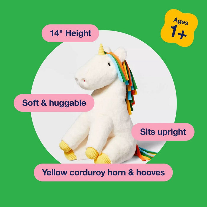 14'' Unicorn Stuffed Animal - Gigglescape