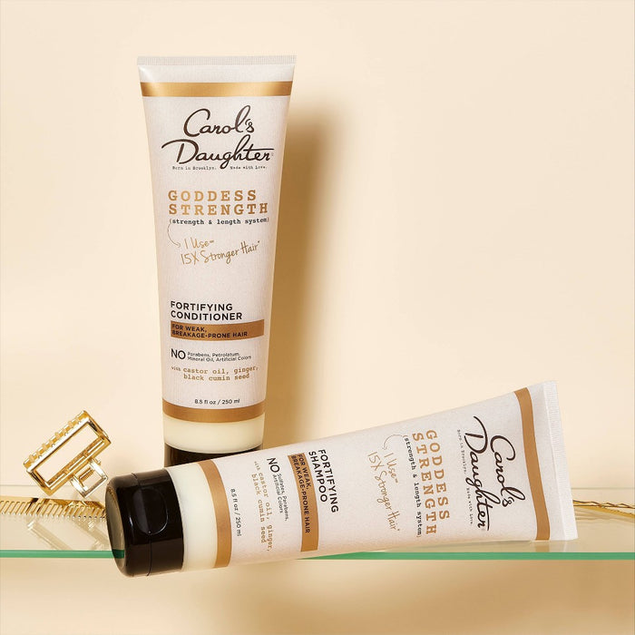 Carol's Daughter Goddess Strength Fortifying Sulfate Free Mini Shampoo with Castor Oil for Breakage Prone Hair - 2.5 fl oz