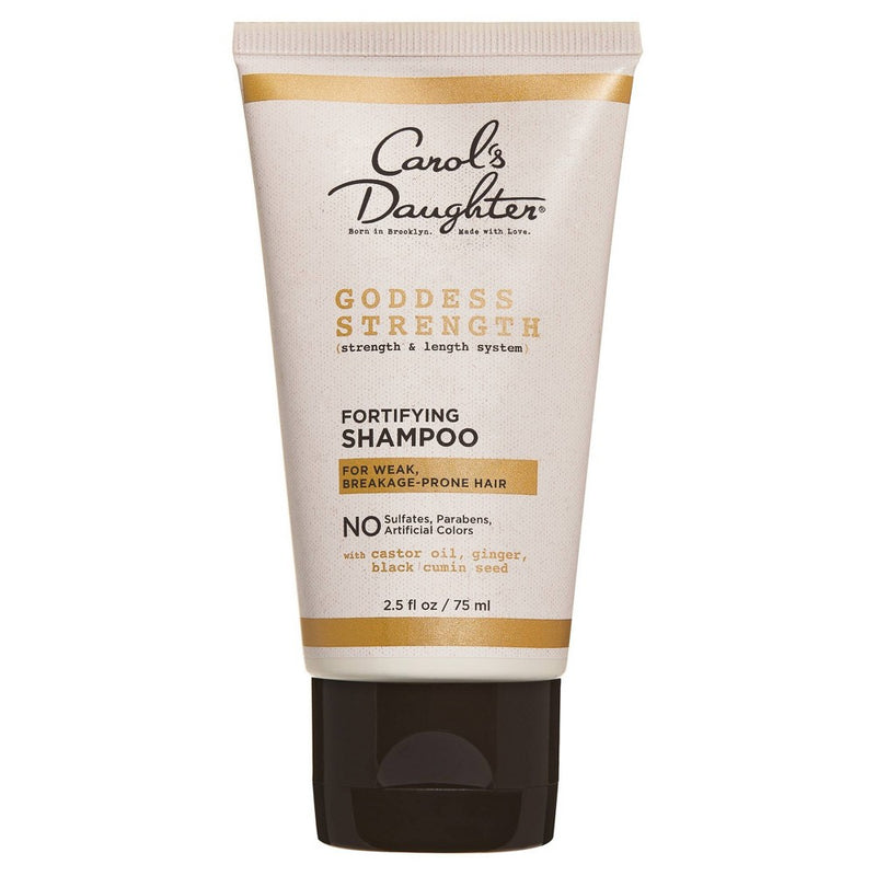 Carol's Daughter Goddess Strength Fortifying Sulfate Free Mini Shampoo with Castor Oil for Breakage Prone Hair - 2.5 fl oz