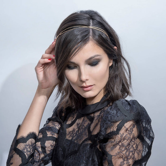 The Hair Edit Carved Chaplet Headband