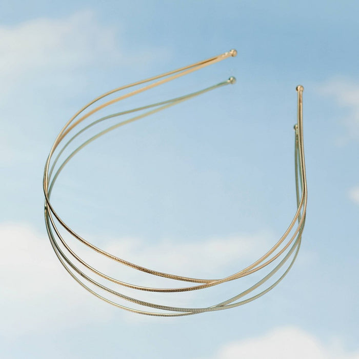 The Hair Edit Carved Chaplet Headband