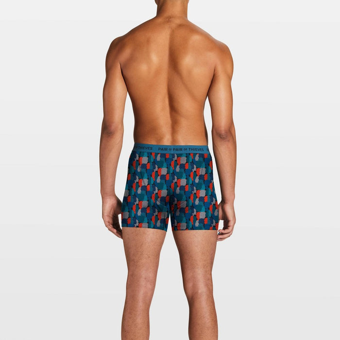 Pair of Thieves Men's Super Fit Faces Boxer Briefs 2pk - M