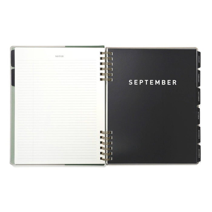 Altitude July 2024 - June 2025 Teacher Planner 8.5"x11" Monthly and Weekly Warm Gray