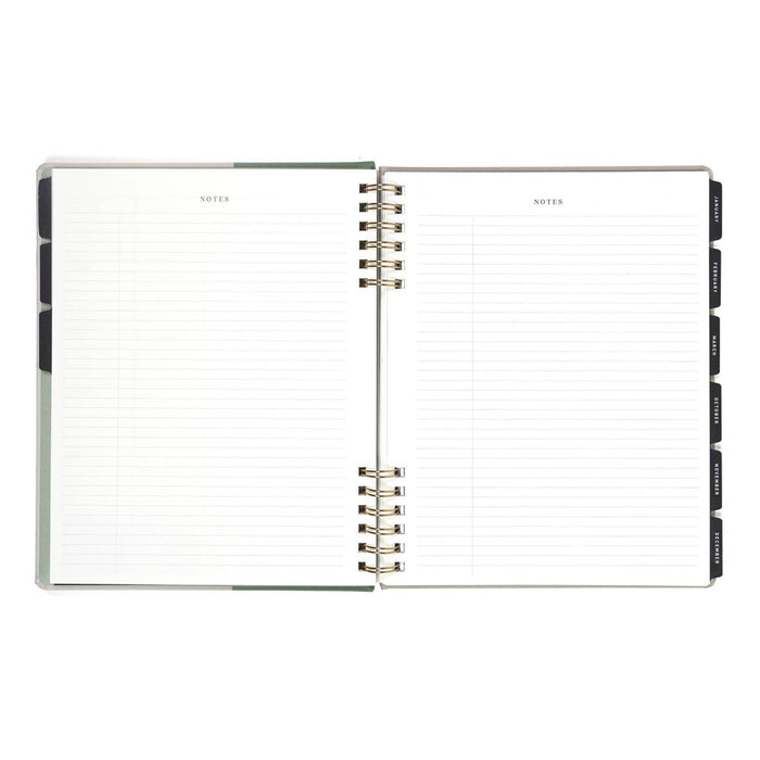 Altitude July 2024 - June 2025 Teacher Planner 8.5"x11" Monthly and Weekly Warm Gray
